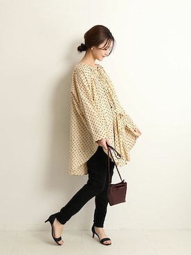 Chikaさん（レディース・158cm）の夏コーディネート