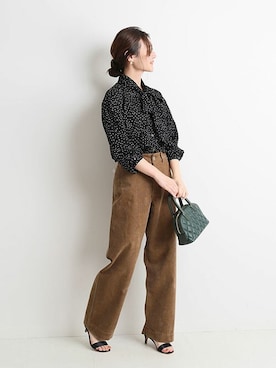 Chikaさん（レディース・158cm）の夏コーディネート