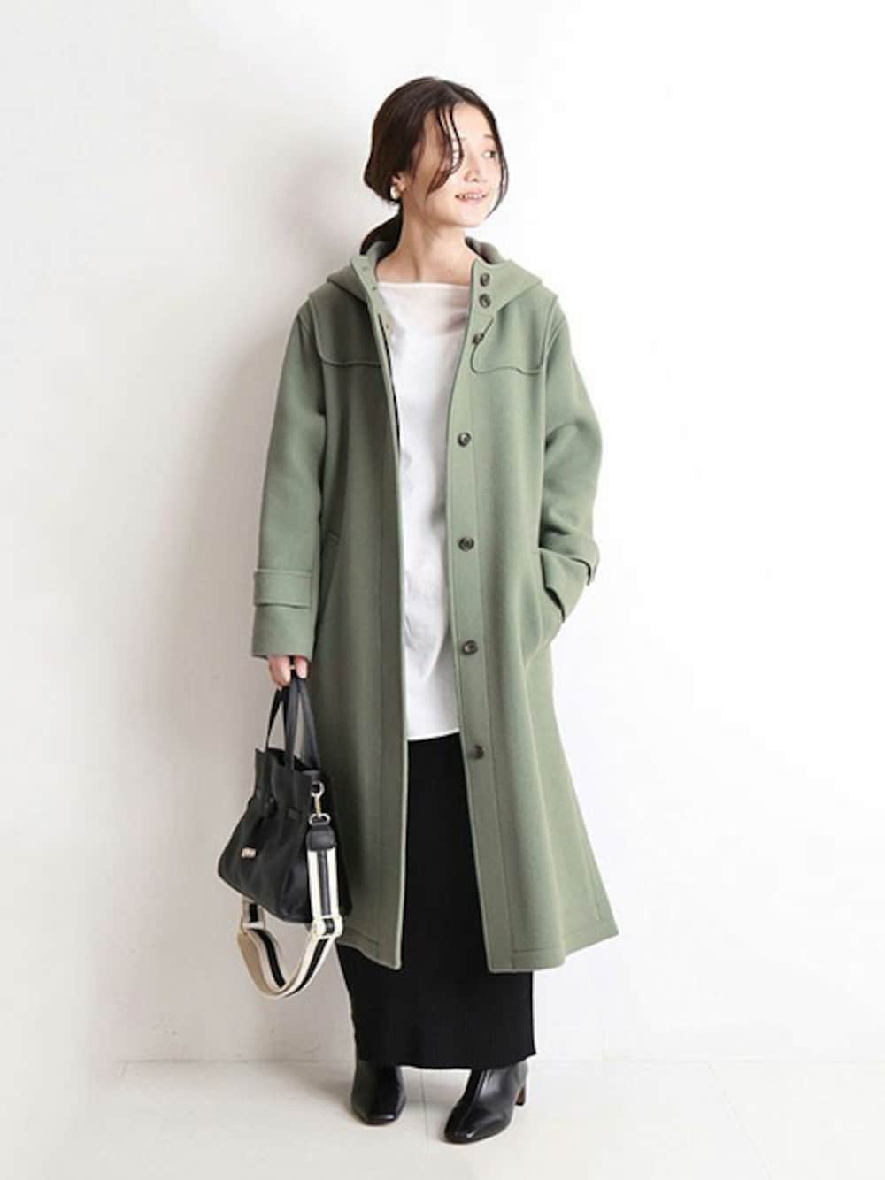 SLOBE IENA（スローブイエナ）の「ダブルフェイスフードコート 