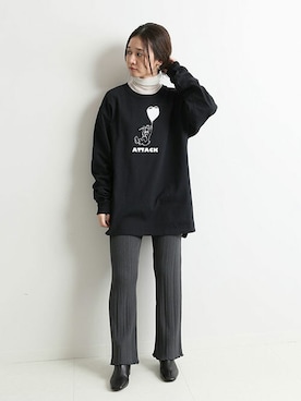 Chikaさん（レディース・158cm）の秋コーディネート