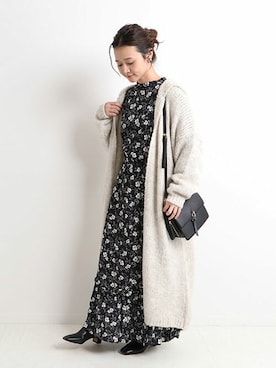 Chikaさん（レディース・158cm）の秋コーディネート