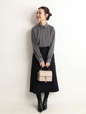 Chikaさん(レディース・158cm)の秋コーディネート