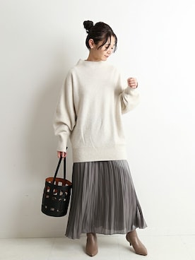 Chikaさん(レディース・158cm)の秋コーディネート