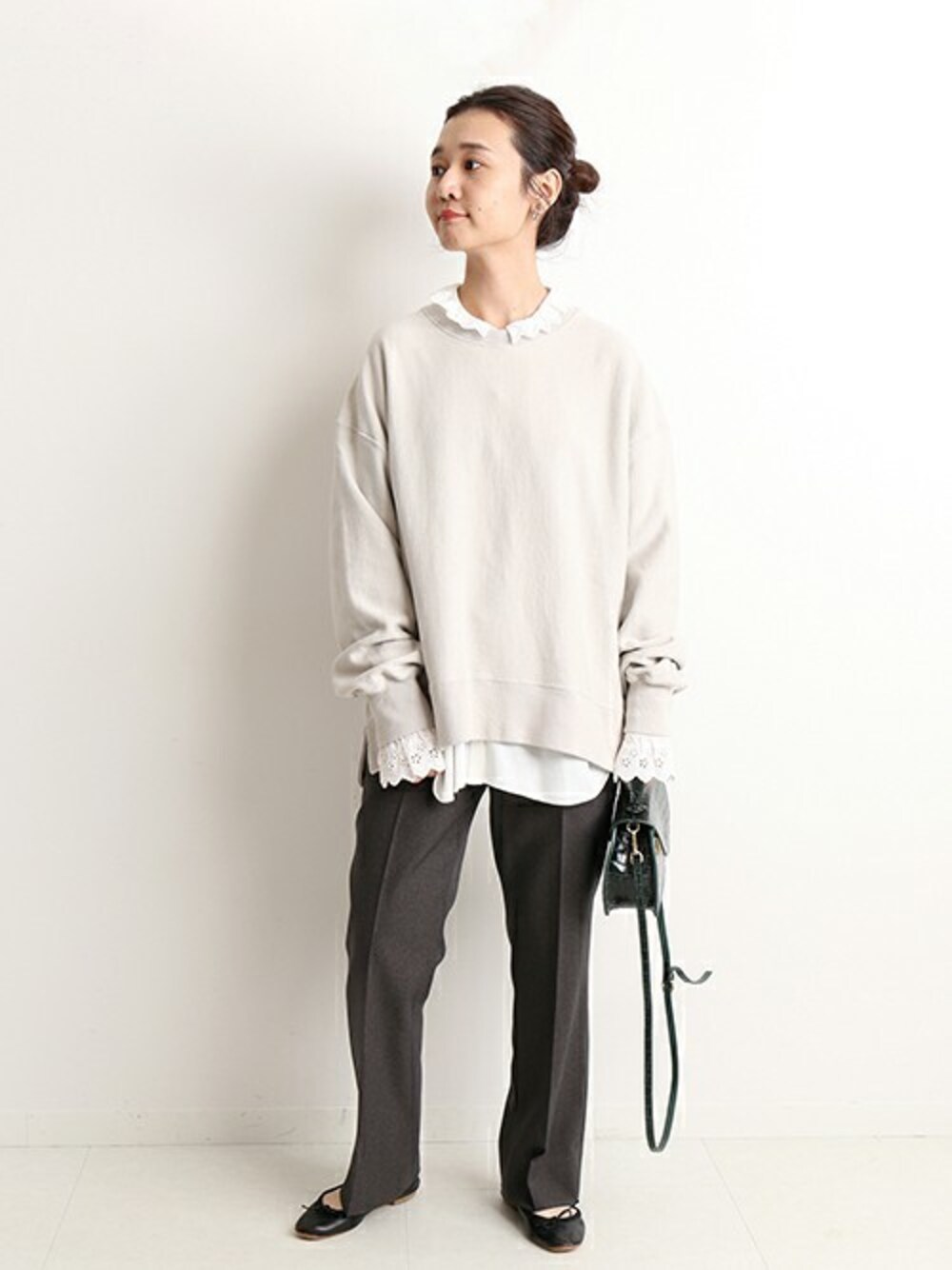 SLOBE IENA レースカラーギャザーブラウス 20201117113741493_1000.jpg