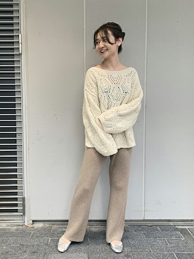 Chikaさん（レディース・158cm）の冬コーディネート