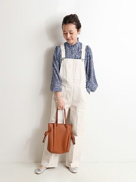 Chikaさん（レディース・158cm）の冬コーディネート