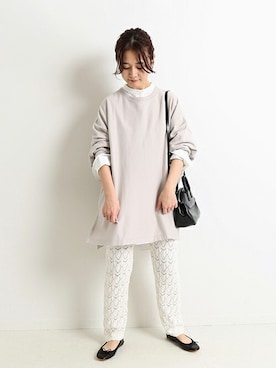 Chikaさん(レディース・158cm)の冬コーディネート