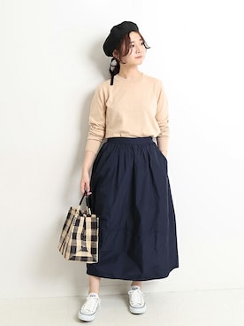 Chikaさん（レディース・158cm）の冬コーディネート