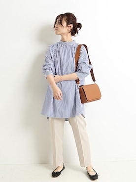 Chikaさん（レディース・158cm）の冬コーディネート