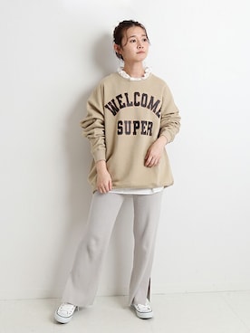 Chikaさん（レディース・158cm）の冬コーディネート