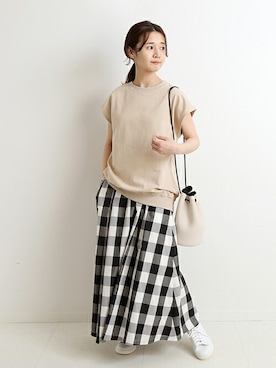 Chikaさん(レディース・158cm)の春コーディネート