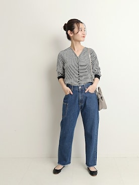 Chikaさん（レディース・158cm）の春コーディネート