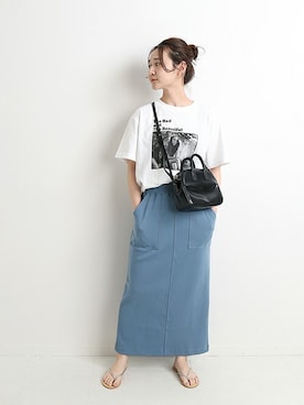 Chikaさん（レディース・158cm）の春コーディネート