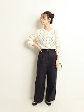 Chikaさん（レディース・158cm）の春コーディネート