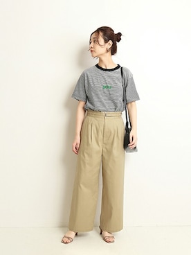 Chikaさん（レディース・158cm）の春コーディネート