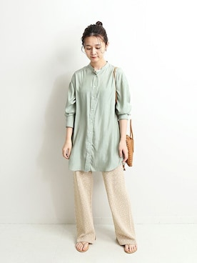 Chikaさん（レディース・158cm）の春コーディネート