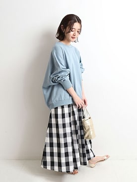 Chikaさん（レディース・158cm）の春コーディネート