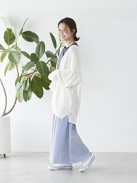 Chikaさん(レディース・158cm)の夏コーディネート