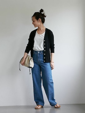 Chikaさん（レディース・158cm）の夏コーディネート