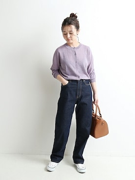 Chikaさん（レディース・158cm）の夏コーディネート