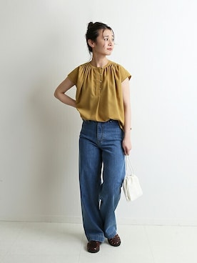 Chikaさん（レディース・158cm）の夏コーディネート