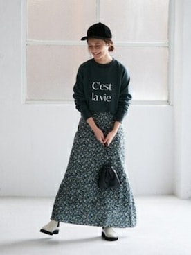 Chikaさん(レディース・158cm)の夏コーディネート