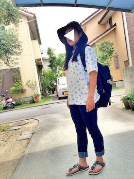 「青文字系」｜knminiさん（レディース・148cm）の夏コーディネート