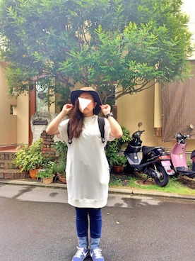 「青文字系」｜knminiさん（レディース・148cm）の秋コーディネート