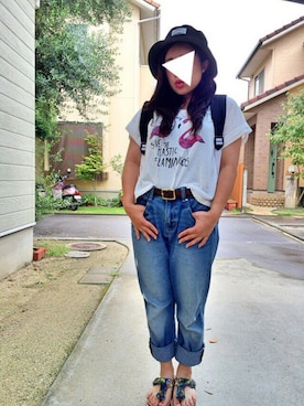 「青文字系」｜knminiさん（レディース・148cm）の秋コーディネート