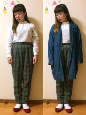 knminiさん（レディース・148cm）の秋コーディネート