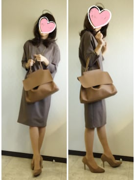 「sweet&sheep（スイート＆シープ）のアイテム」を使った、momoさん（レディース・164cm）の冬コーディネート