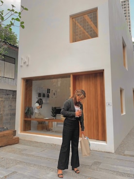 「SHU（シュー）のアイテム」を使った、zizicta さん（レディース・158cm）の冬コーディネート