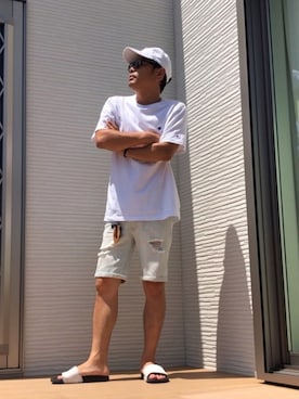 Naoyanさん（メンズ・168cm）の夏コーディネート