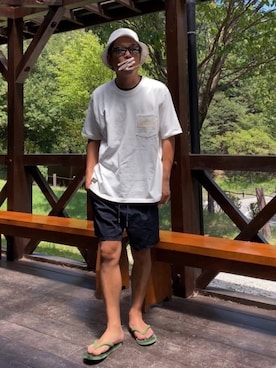 Naoyanさん（メンズ・168cm）の夏コーディネート
