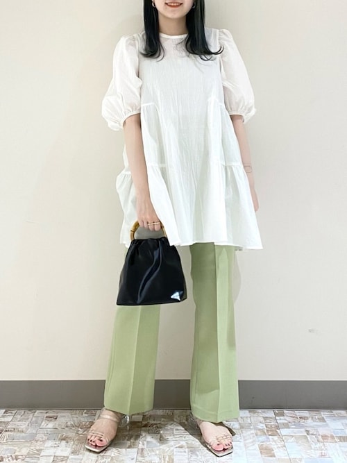 Lowrys Farm アトレ川崎manaty さんのシャツ ブラウスを使ったコーディネート Zozotown