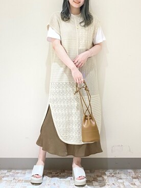 manaty.さん(レディース・159cm)の春コーディネート