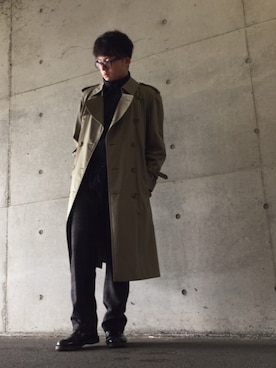 「RNA（アールエヌエー）のアイテム（ジャケット/アウター）」を使った、みずきさん（メンズ・173cm）の冬コーディネート