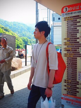 ゆーすけさん（メンズ・169cm）の夏コーディネート