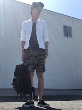 M.Wさん（メンズ・175cm）の夏コーディネート