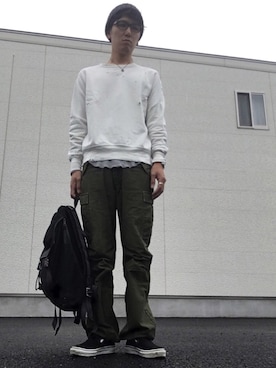 M.Wさん（メンズ・175cm）の秋コーディネート