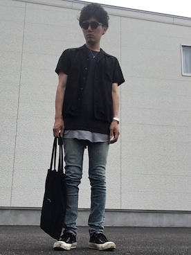 M.Wさん（メンズ・175cm）の夏コーディネート