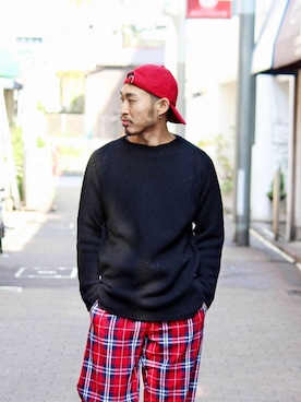 「NOR'EASTERLY（ノアイースターリー）のアイテム」を使った、Takamyさん（メンズ・172cm）の秋コーディネート