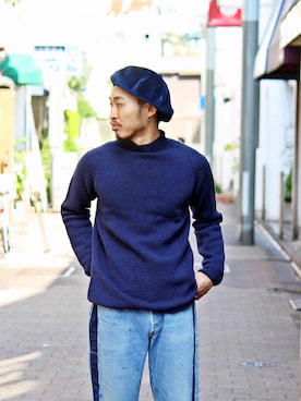 「NOR'EASTERLY（ノアイースターリー）のアイテム」を使った、Takamyさん（メンズ・172cm）の秋コーディネート