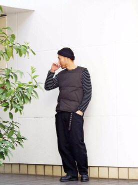 「LAMOND.（ラモンド）のアイテム（ジャケット/アウター）」を使った、Takamyさん（メンズ・172cm）の秋コーディネート