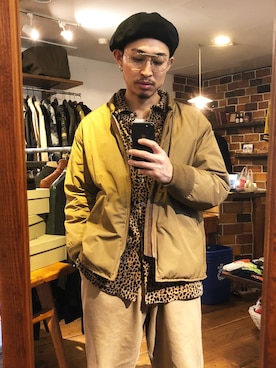 「LAMOND.（ラモンド）のアイテム（ジャケット/アウター）」を使った、Takamyさん（メンズ・172cm）の冬コーディネート