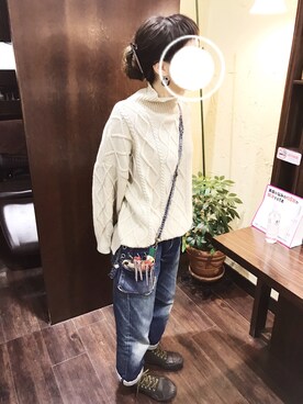 caoさん（レディース・152cm）の冬コーディネート