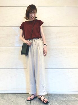 takagi naoさん（レディース・165cm）の夏コーディネート