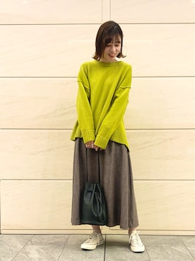 takagi naoさん（レディース・165cm）の冬コーディネート