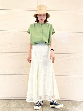 takagi naoさん（レディース・165cm）の夏コーディネート