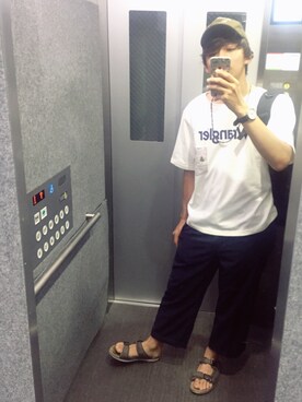 つるちゃんさん（メンズ・174cm）の夏コーディネート